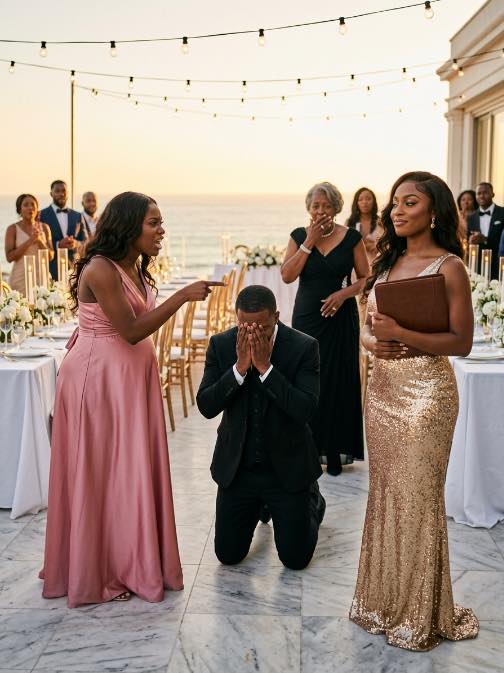 My husband threw a secret party for his pregnant assistant after stealing my entire M company. “She already signed the papers,” he smirked to his mother. “She’ll be begging on her knees by tomorrow.” Standing behind the door, I didn’t cry. I didn’t scream.