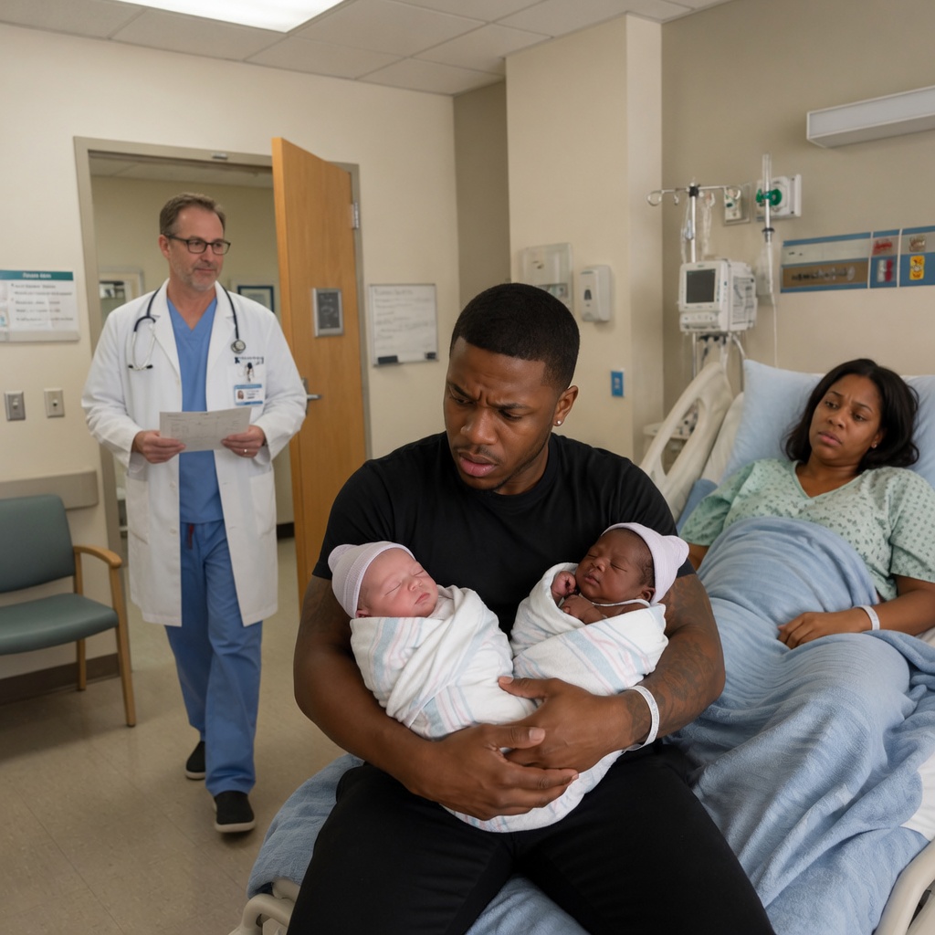 PART 2: I spent years hoping to become a father—until the moment I saw that my wife had delivered twins with completely different skin tones.