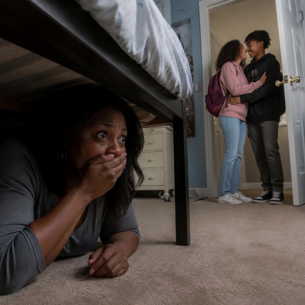 PART 2: “My neighbor insisted she saw my daughter at home during school hours… so I pretended to go to work and hid under the bed.