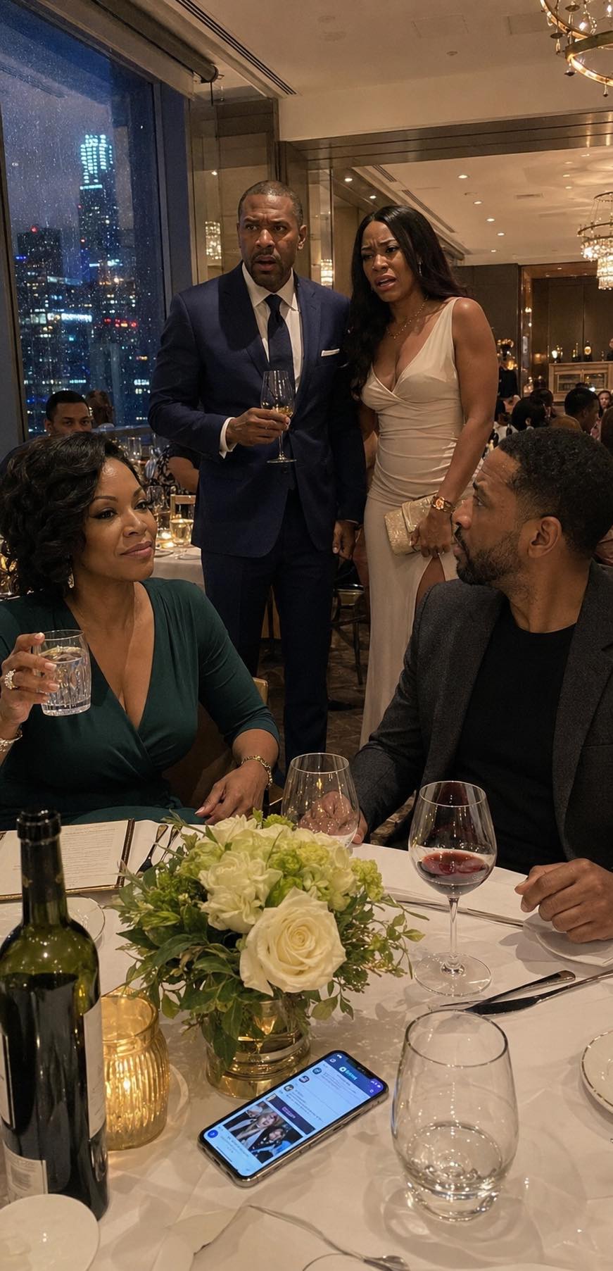 I Found My Husband’s Romantic Dinner Reservation… So I Invited His Mistress’s Husband to the Next Table