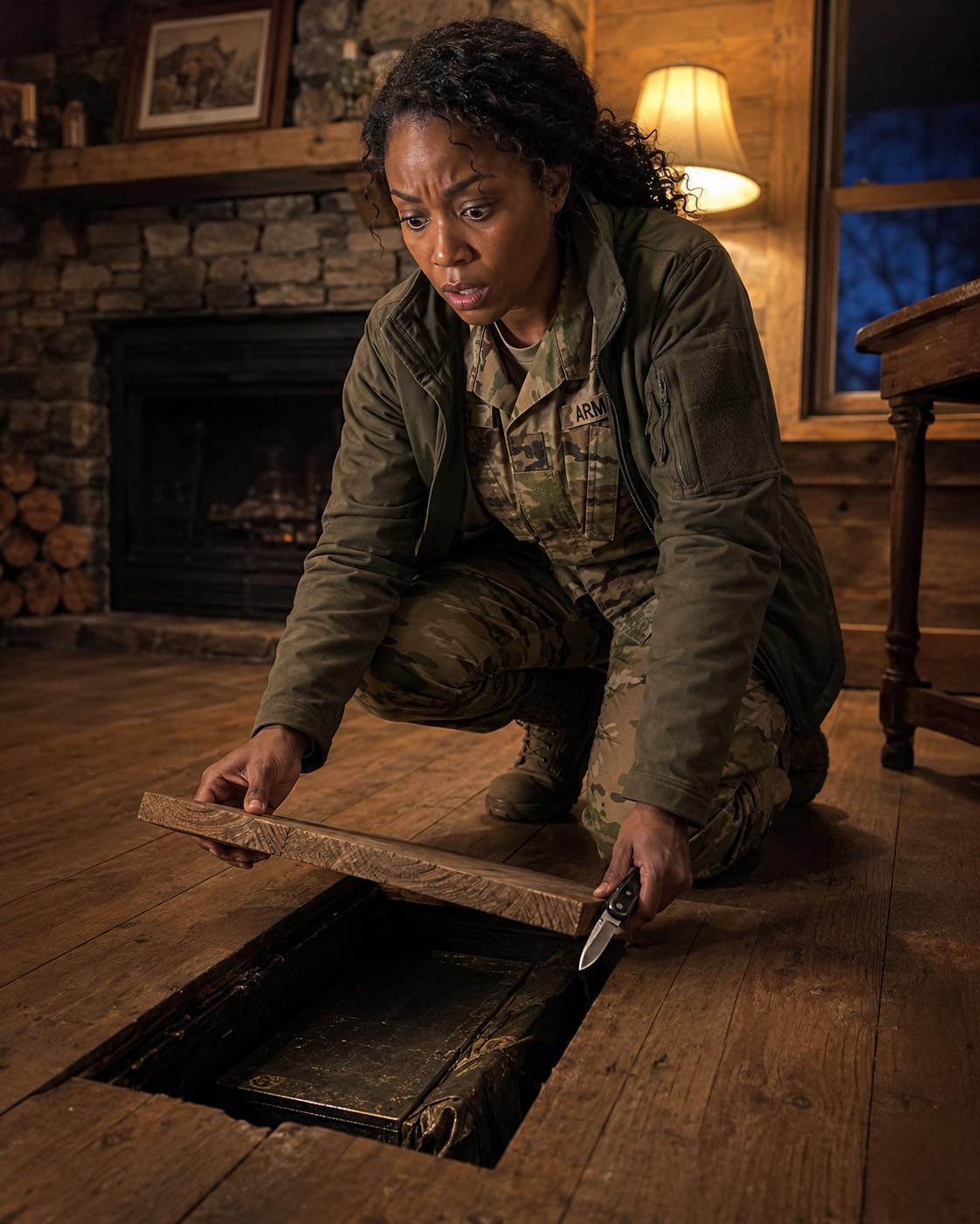I inherited a cabin while my sister got a Nashville apartment. When she mocked me: “Fits you perfectly, you stinking woman!” and told me to stay away, I decided to spend the night at the cabin… When I got there, I froze in place at what I saw…
