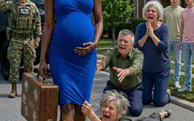 My family forced me to sleep in a freezing garage while I was pregnant, just months after my husband Marine’s funeral — but less than 12 hours later, black military SUVs pulled into the driveway, armed soldiers saluted me by name, and the same people who had humili:ated me realized they had just destr0yed their own lives.