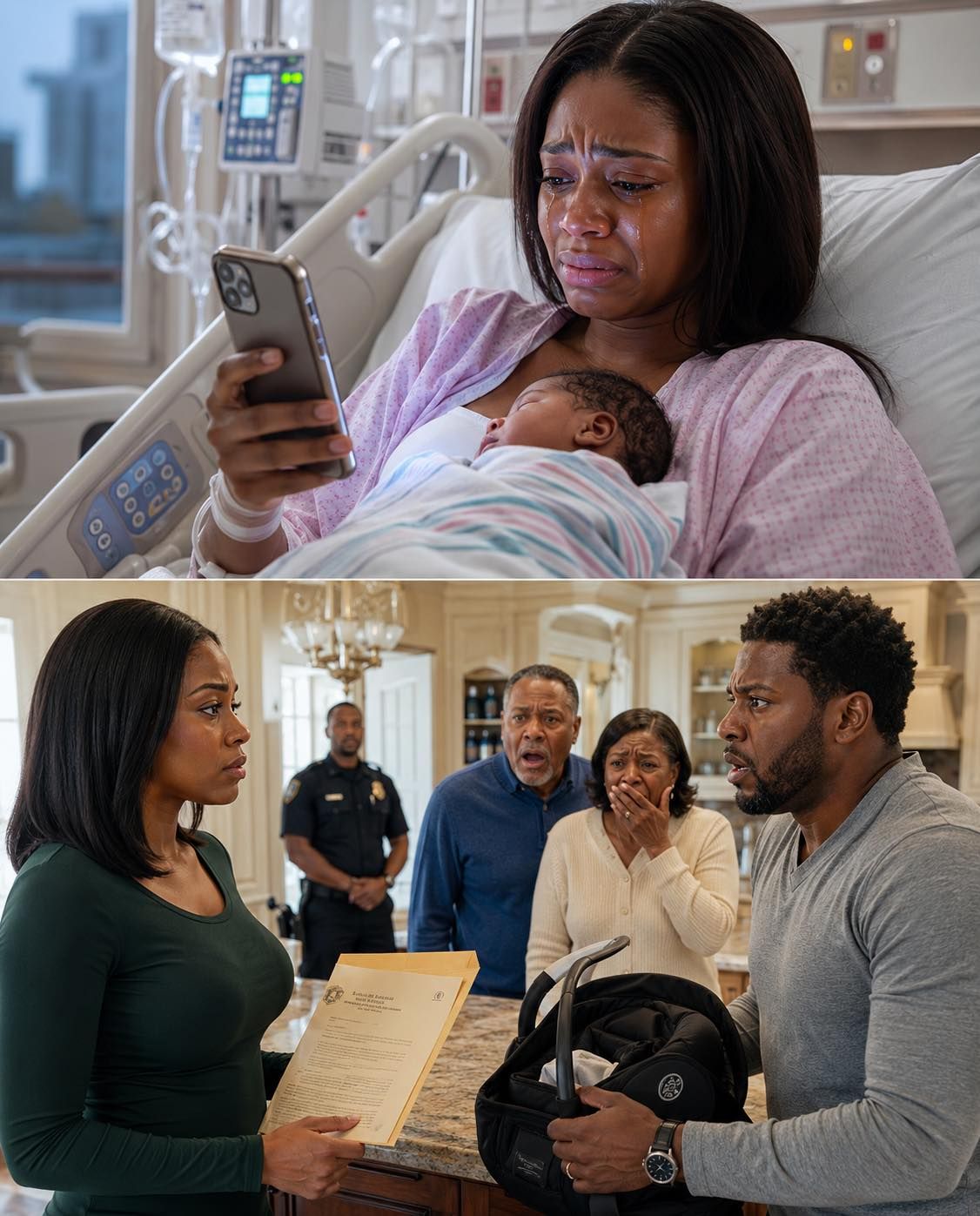 While holding my newborn after a C-section, I texted my parents: Please, can someone come help me? Mom read it. Said nothing. Six days later, Dad tried to withdraw ,300 from my account.