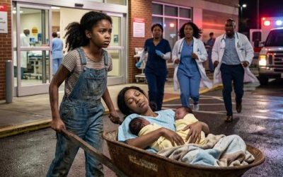 “Mom Won’t Wake Up…” A 7-Year-Old Dragged Her Unconscious Mother and Newborn Twins for Miles—What Doctors Discovered Left Everyone Speechless