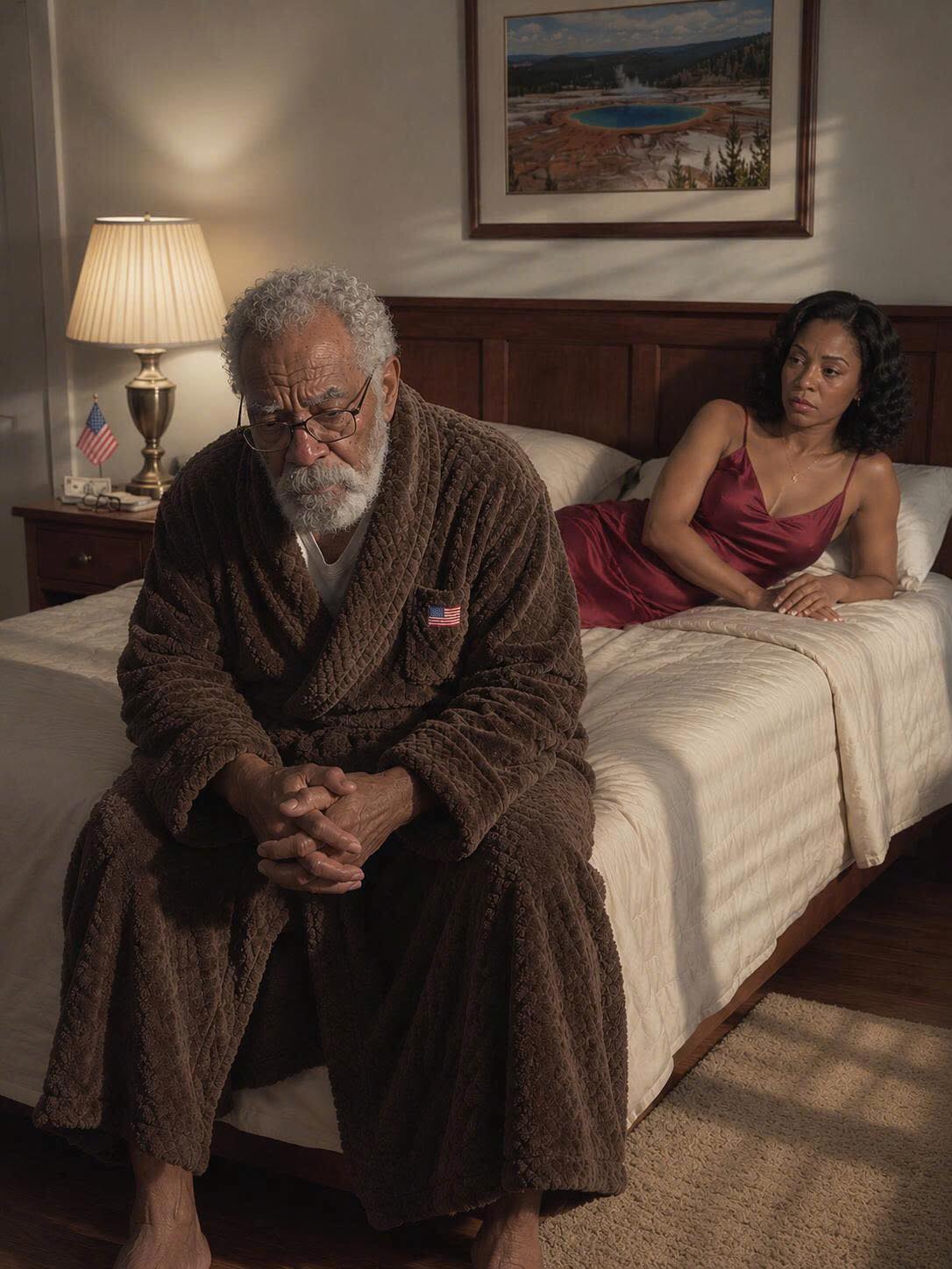 I married a wealthy old man to save my family… but on our wedding night, he didn’t touch me. He simply sat in the darkness and said: “Sleep. I want to watch.” The way he said it made my skin crawl… and by morning I realized this marriage had never been about money.