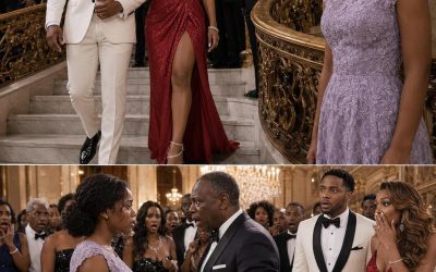 My husband hid me at the party for being embarrassed of my cheap dress… but his career crashed when the billionaire boss recognized my necklace and fell to his knees uncovering 1 30-year secret