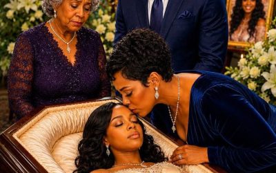 At my daughter’s funeral, her husband’s mistress leaned close and whispered, “I won”… until the lawyer stepped forward, asked for silence, and began reading the will.