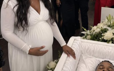 My husband was barely cold in his co.ffin, and my mother-in-law was already demanding the keys to our house. “Pack your bags, incubator,” she sneered, dropping a fake paternity test onto his casket.