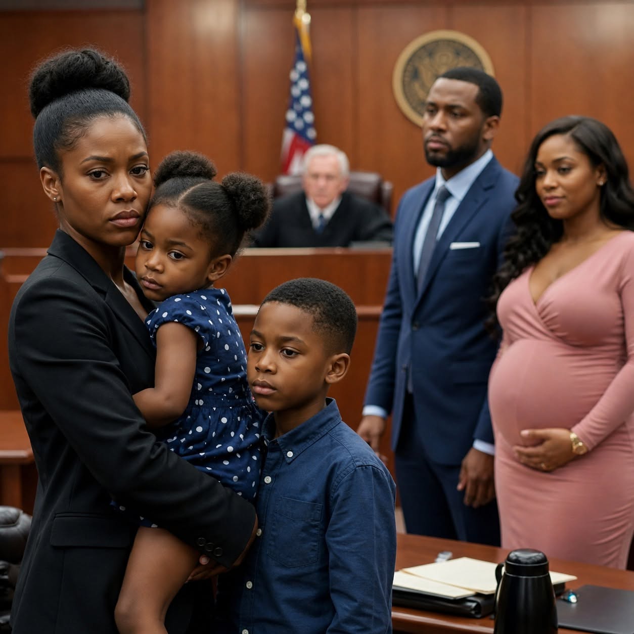 PART 2: Five minutes after signing the divorce papers, my ex-husband called his pregnant mistress and said, “Your son will carry our family name.”