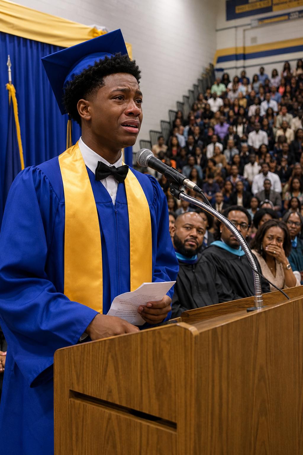 My Son’s Valedictorian Speech Stopped Halfway Through – Then He Looked at His Stepfather and Said, ‘Now Everyone Will Find Out What You Did’