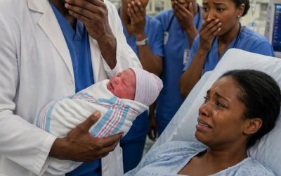 She walked into the hospital alone to give birth… and moments after her baby arrived, the doctor looked at him — and suddenly broke down in tears.
