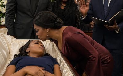 At my daughter’s funeral, her husband’s mistress leaned close and whispered, “I won”… until the lawyer stepped forward, asked yas for silence, and began reading the will.