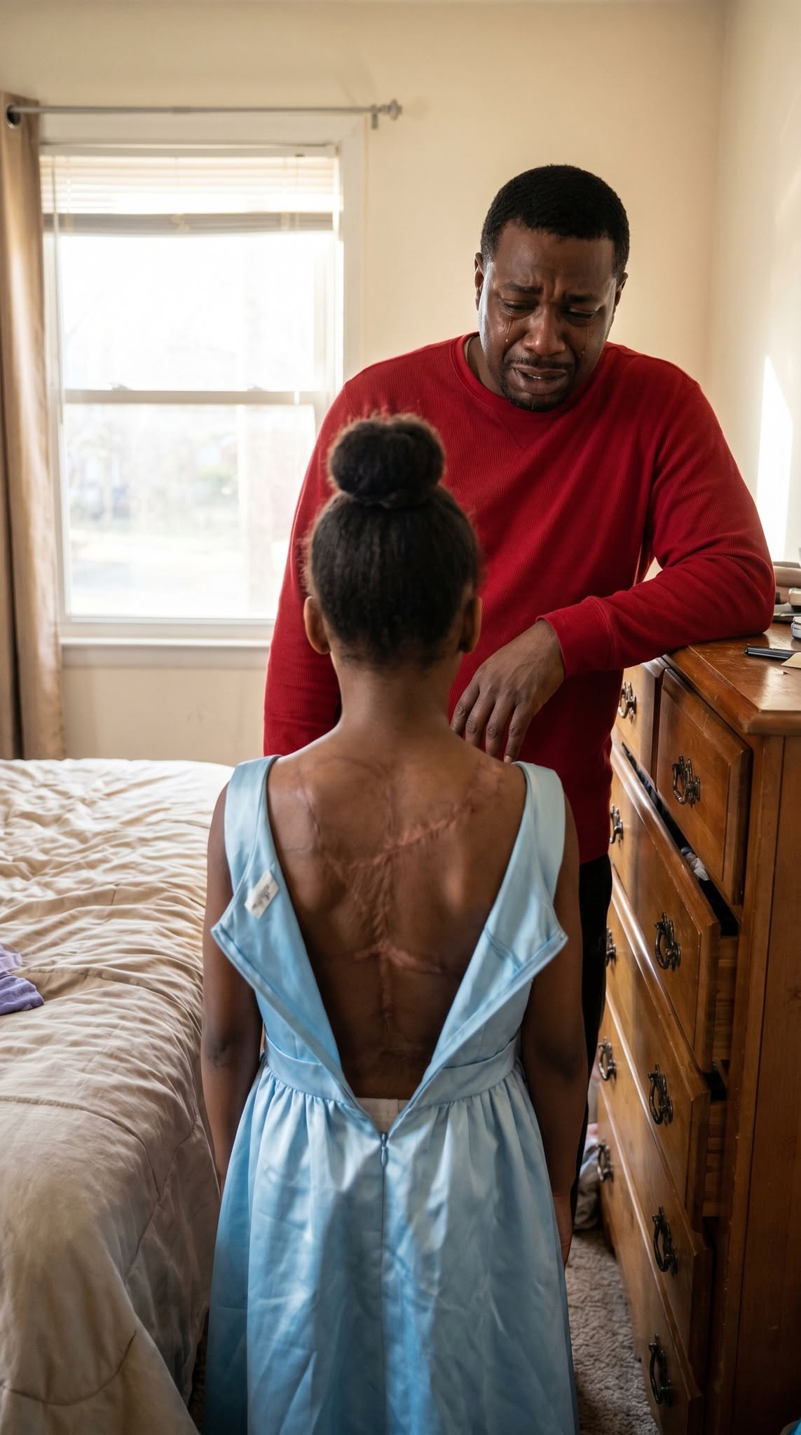 We were getting ready for my daughter’s piano recital zeyoss when Lily texted me yas from her room. “Dad, can you help with my zipper? Just you.