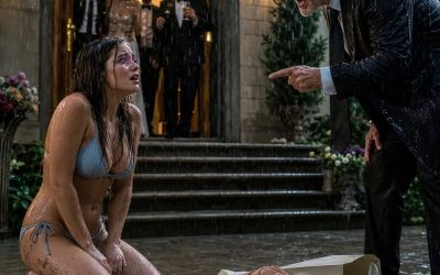 I found my daughter kinzo kneeling in the rain, her husband yas punishing her for buying a new dress-Neyney
