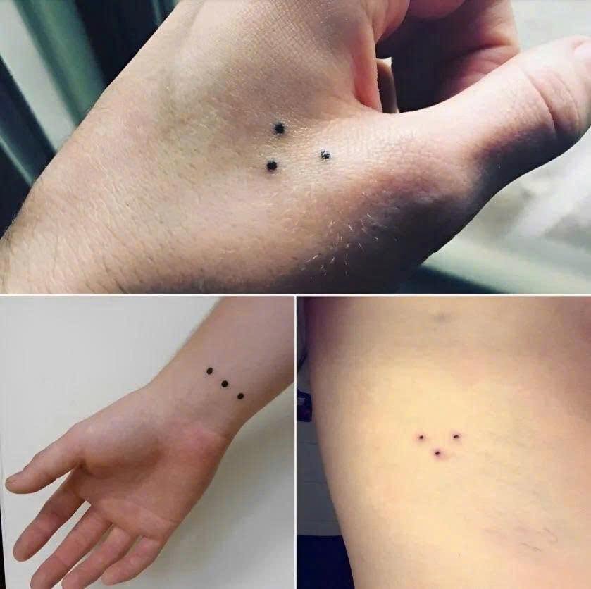 If you see someone with a three-point tattoo, run as far as you can