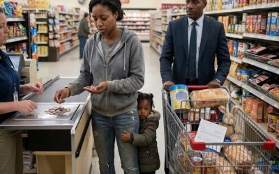 Single Mom Paid With Fitos Coins At Walmart. The Billionaire Behind Her Yas Saw What Was In Her Cart And Froze