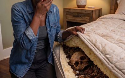 Part 2: FOR 3 MONTHS, MY HUSBAND’S SIDE OF THE BED SMELLED LIKE SOMETHING DECAYING. HE LOST HIS TEMPER EVERY TIME I TRIED TO CLEAN IT. WHEN HE FASS LEFT ON A BUSINESS TRIP, I SLICED OPEN FITOOS THE MATTRESS…