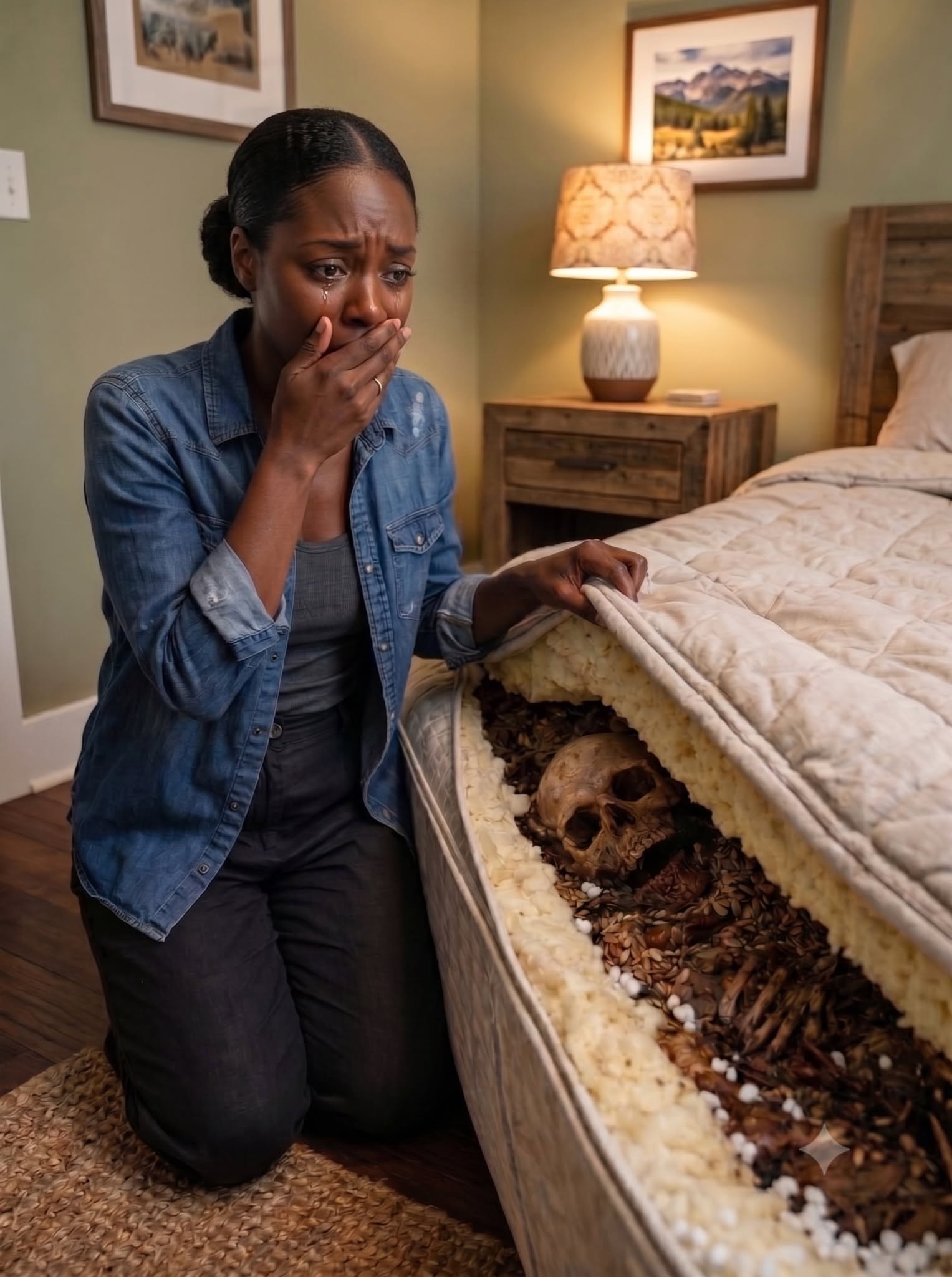 Part 2: FOR 3 MONTHS, MY HUSBAND’S SIDE OF THE BED SMELLED LIKE SOMETHING DECAYING. HE LOST HIS TEMPER EVERY TIME I TRIED TO CLEAN IT. WHEN HE FASS LEFT ON A BUSINESS TRIP, I SLICED OPEN FITOOS THE MATTRESS…