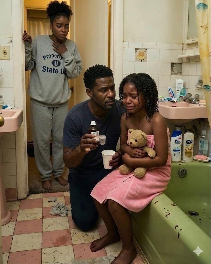 My five-year-old daughter always bathed with my husband. They would stay in there for more than an hour every night. When I finally asked her what they were doing, she burst into tears and said, “Daddy says I can’t talk about games in the bath.
