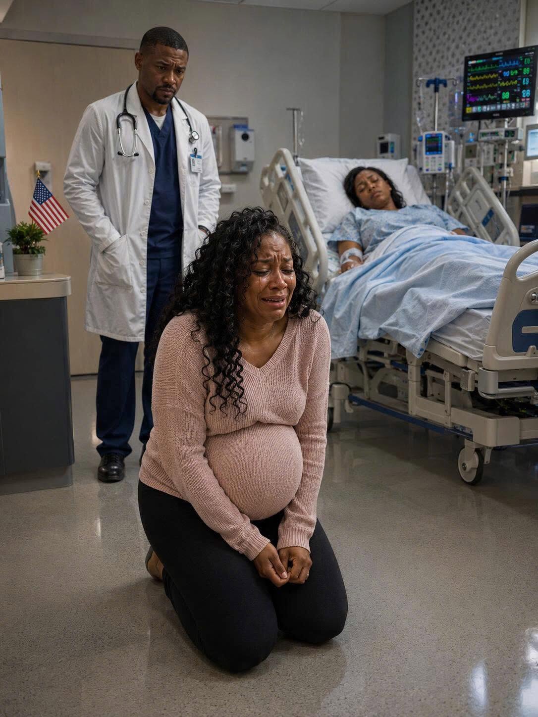 At 3 a.m., I got a call from a police officer: “Your husband is in the hospital. We found him with a woman.” When I arrived, the doctor warned me, “Ma’am, what you’re about to see may shock you.” He pulled back the curtain— and I dropped to my knees the moment I saw what was there.