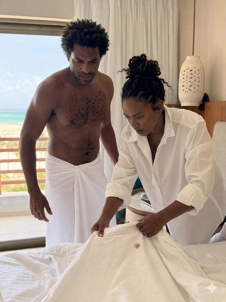 I went back to sleeping with my ex-wife during a work trip Cu at dawn, a red spot on the sheet left me without air. A month later, a call from a hospital in Cancun made me understand that that night had not been a mistake… but the beginning of something much darker.