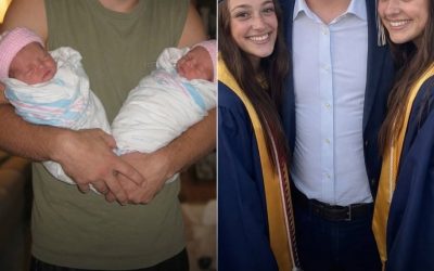 My Wife Left Our Twins Right After Birth – 18 Years Later, She Showed up at Their Graduation with a ‘Special Gift’, But What My Daughters Did Next Froze the Room