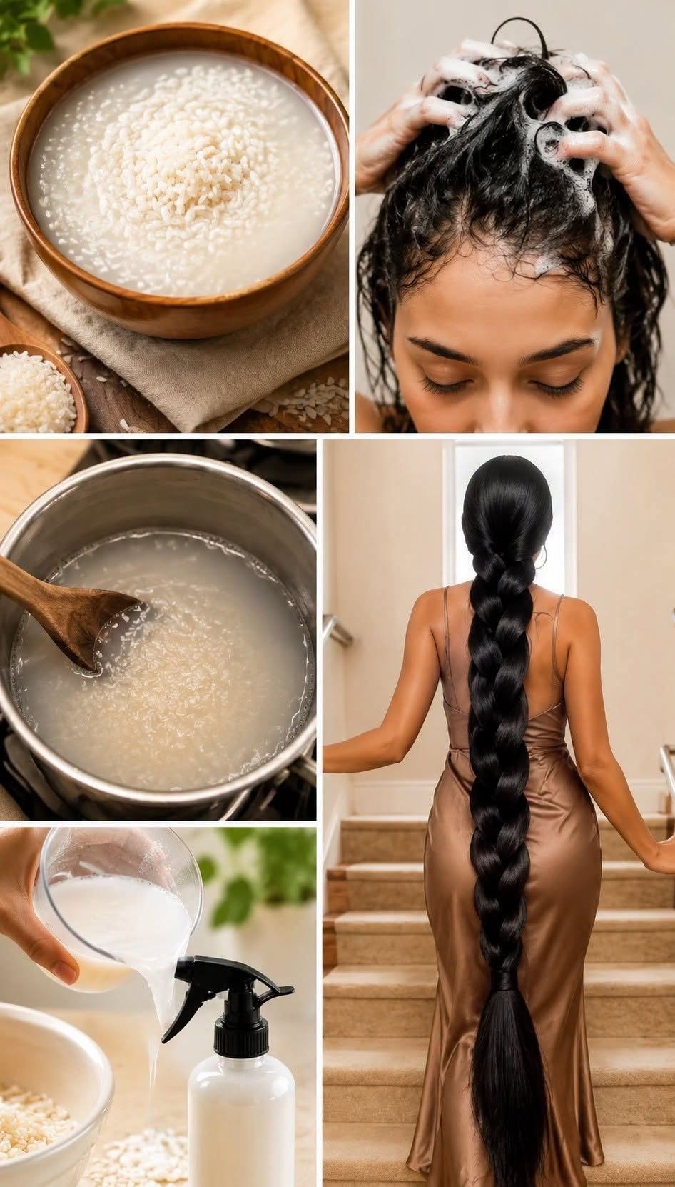 Get Thicker, Shinier Hair with These Rice Conditioner Tablets