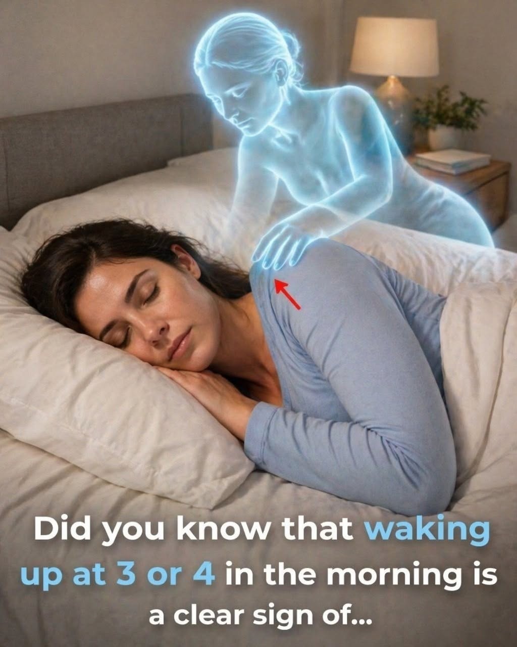 Did You Know That Waking Up At 3 Or 4 In The Morning Is A Clear Sign Of…See More👇