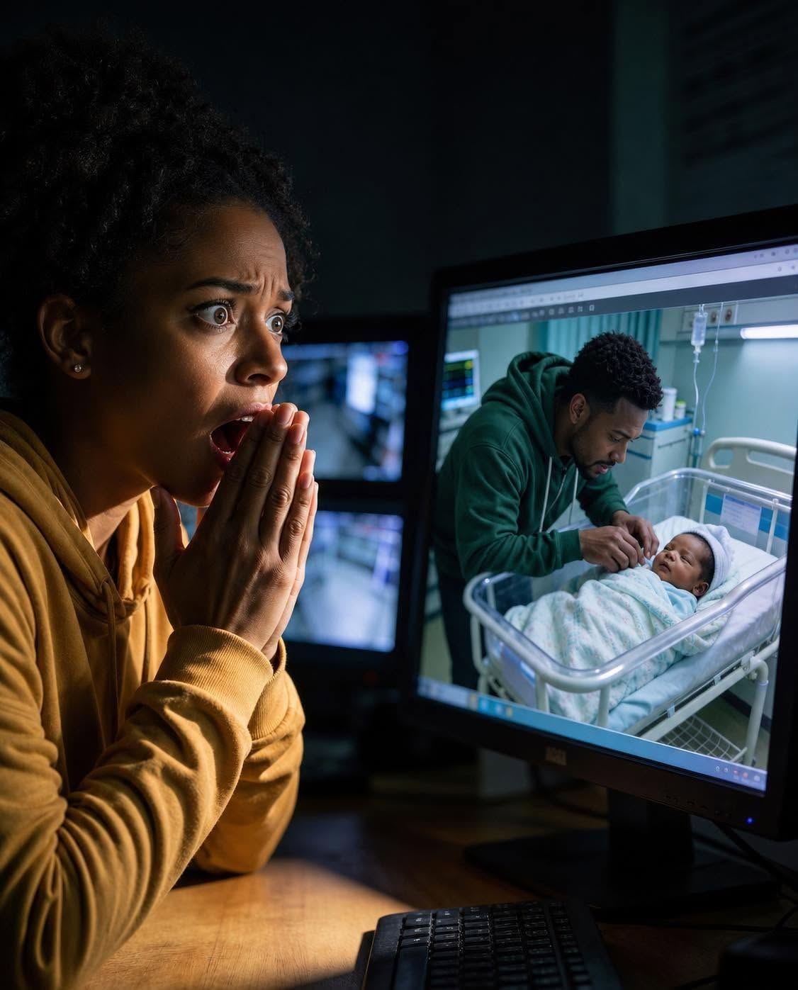 My Husband Blamed Me for Our Baby’s D:ea:th and Left Me Behind. Six Years Later, the Hospital Called to Say Our Son Had Been P0is0ned… and the Security Footage Exposed the K.ille.r The day my baby d/ie/d, my husband looked straight into my eyes and said it was my bl00d to blame. Not the doctors. Not fate. Not the God we had both begged to spare our child. Me. Our son, Mason, had been clinging to life in the NICU for days, surrounded by wires, so small he could fit under one trembling hand. The room carried the sharp smell of disinfectant and something that felt like fading hope. Machines filled the silence with their cold, steady rhythm while I stood there believing that if I prayed hard enough, stayed long enough, loved him fiercely enough, somehow he would survive. He didn’t. The doctors said it was a rare genetic condition, aggressive and impossible to stop. They told us there was nothing anyone could have done. I heard them, but their words never fully sank in, because Ryan’s voice cut through everything. “Your defective genes ki/lle/d our son.” He didn’t raise his voice. He didn’t break down. He said it calmly, like he was delivering a final verdict. Three days later, he filed for divorce. Just like that, everything was gone. My baby. My marriage. My home. My savings. The future I thought I had. But the worst part wasn’t what Ryan took when he walked away. It was what he left behind. Guilt so heavy it settled deep inside me. For years, I carried it everywhere. Every sleepless night, every panic attack, every birthday Mason never got to celebrate, I repeated the same words Ryan had said. It was my fault. Within a year, Ryan had remarried. I retreated into a small apartment in Ashbrook and focused on surviving. Therapy sessions. Part-time jobs. Long quiet walks. Standing in grocery store bathrooms trying to steady my breathing when grief hit without warning. I avoided hospitals completely. Even driving past one made my chest tighten. Over time, I forced myself to believe Mason’s d:ea:th had been tragic but natural. Random. C.ruel, yes, but not something done on purpose. I was wrong. Six years later, on an ordinary Wednesday afternoon, my phone rang. The caller ID showed the hospital where my son had d/ie/d. My stomach dropped instantly, like the ground had disappeared beneath me. “Mrs. Hayes?” a woman asked when I picked up. Her voice was careful, but there was something uneasy beneath it. “This is Dr. Monroe from neonatal care. We need to speak with you regarding your son’s medical records.” I slowly sat down, gripping the edge of the table. “I don’t understand,” I said. “It’s been six years.” There was a long pause. The kind that makes everything feel like it’s about to change. “We found something during an internal audit,” she said. “When we compared the original records with archived files, there were discrepancies.” My throat felt dry. “What kind of discrepancies?” When she answered, everything seemed to stop. “Your son did not d.i.e from a genetic condition. Someone introduced a toxic substance into his IV line. We have security footage that appears to confirm this.” I couldn’t breathe. I couldn’t think. Every memory I had b.urie.d came rushing back all at once, sharper than anything I could handle. Mason’s tiny hand. Ryan’s accusation. The funeral. The divorce. The years I spent blaming myself for something I never did. Dr. Monroe’s voice softened. “Mrs. Hayes… can you come in today?” And just like that, for the first time in six years, I stepped back into the hospital I had sworn I would never return to. Two detectives were waiting for me. They led me into a small, dim room with a single screen. On it was a paused, grainy image from the night Mason d/ie/d. One of the detectives looked at me with a serious expression, like he knew what I was about to see would change everything. “This footage is from your son’s room,” he said. “You need to prepare yourself.” My hands gripped the chair tightly as he pressed play. And when the video stopped on the k.ill.er’s face, all the air left my lungs. Because I recognized that face. (I know you’re all very curious about the next part, so if you want to read more, please leave a “YES” comment below!)….
