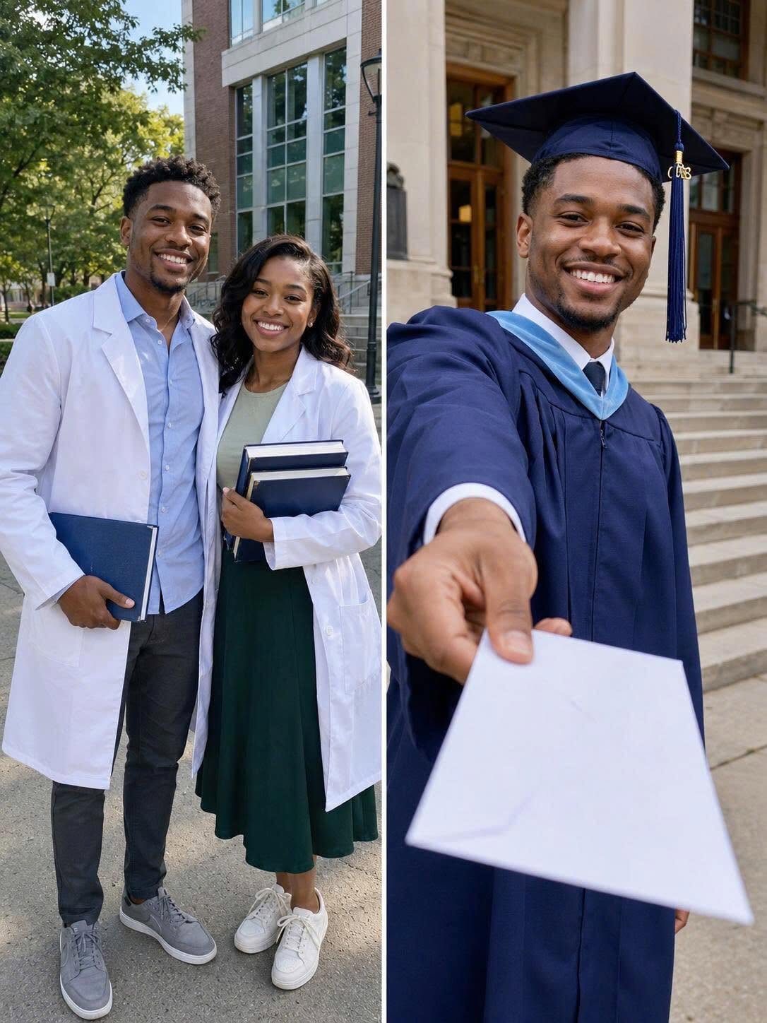I Worked Two Jobs to Help My Husband Become a Doctor – At His Graduation, He Handed Me Divorce Papers, but Then His Classmate Stopped Me 1