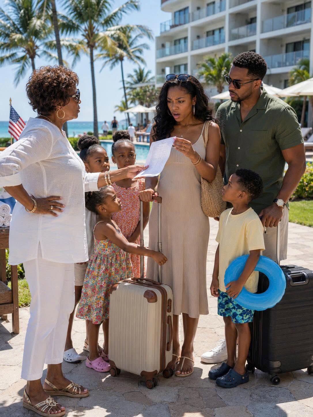 My Husband Invited His Mom on Our Vacation – When We Arrived, She Handed Me a List of Duties Because I ‘Hadn’t Earned a Break,’ So I Taught Her a Lesson 1