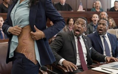 In the middle of our divorce hearing, my husband mocked my 20 years working at his restaurant and said, “You were just a pack mule.” I didn’t scream, I just stood up, opened my jacket, and showed him the scars he thought were buried forever.1